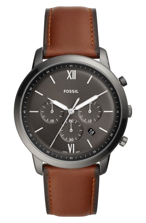 fossil neutra chronograph watch